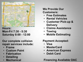 We Provide Our Customers:Free Estimates