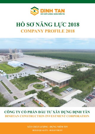CÔNG TY CỔ PHẦN XÂY DỰNG ĐỊNH TÂN UY TÍN CHUYÊN NGHIỆP