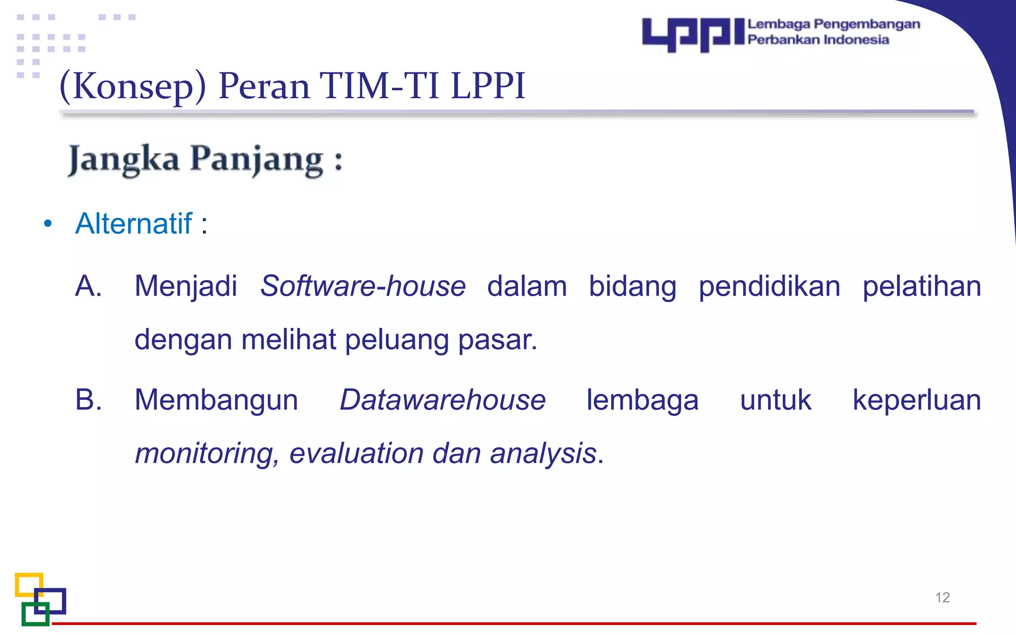 Profile Tim TI - DOS LPPI 2016 | PPT