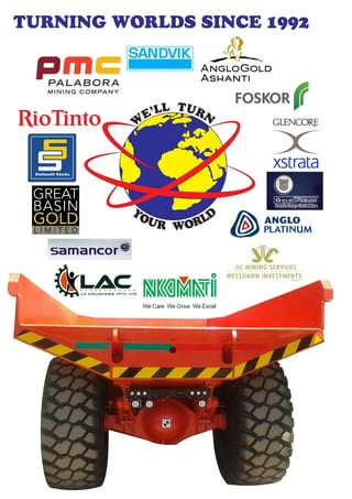 TURNING WORLDS SINCE 1992
Stefanutti Stocks
 