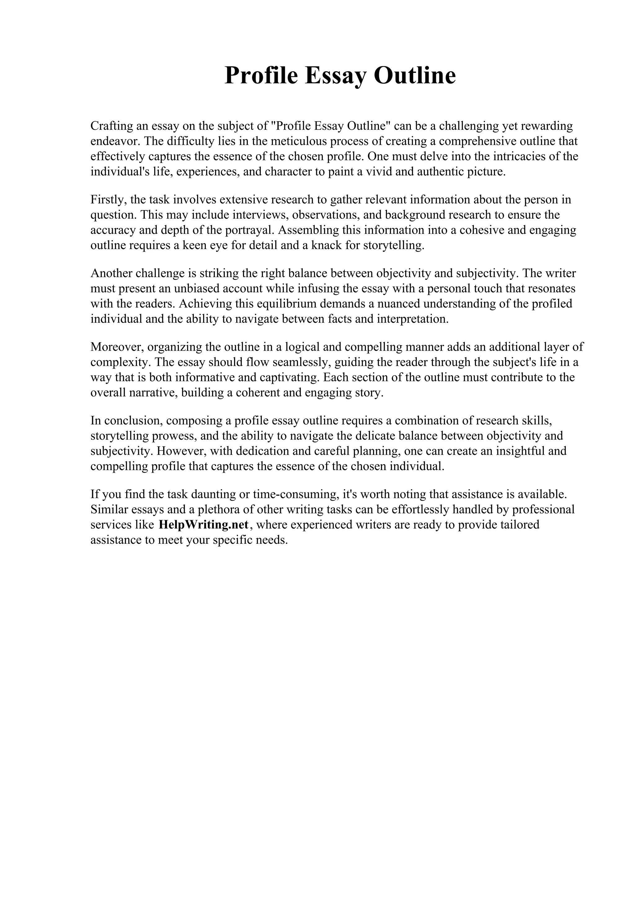 Profile Essay Outline pdf profile-essay-outline-pdf