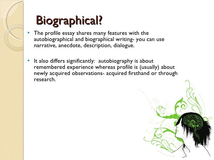 example personal narrative essay