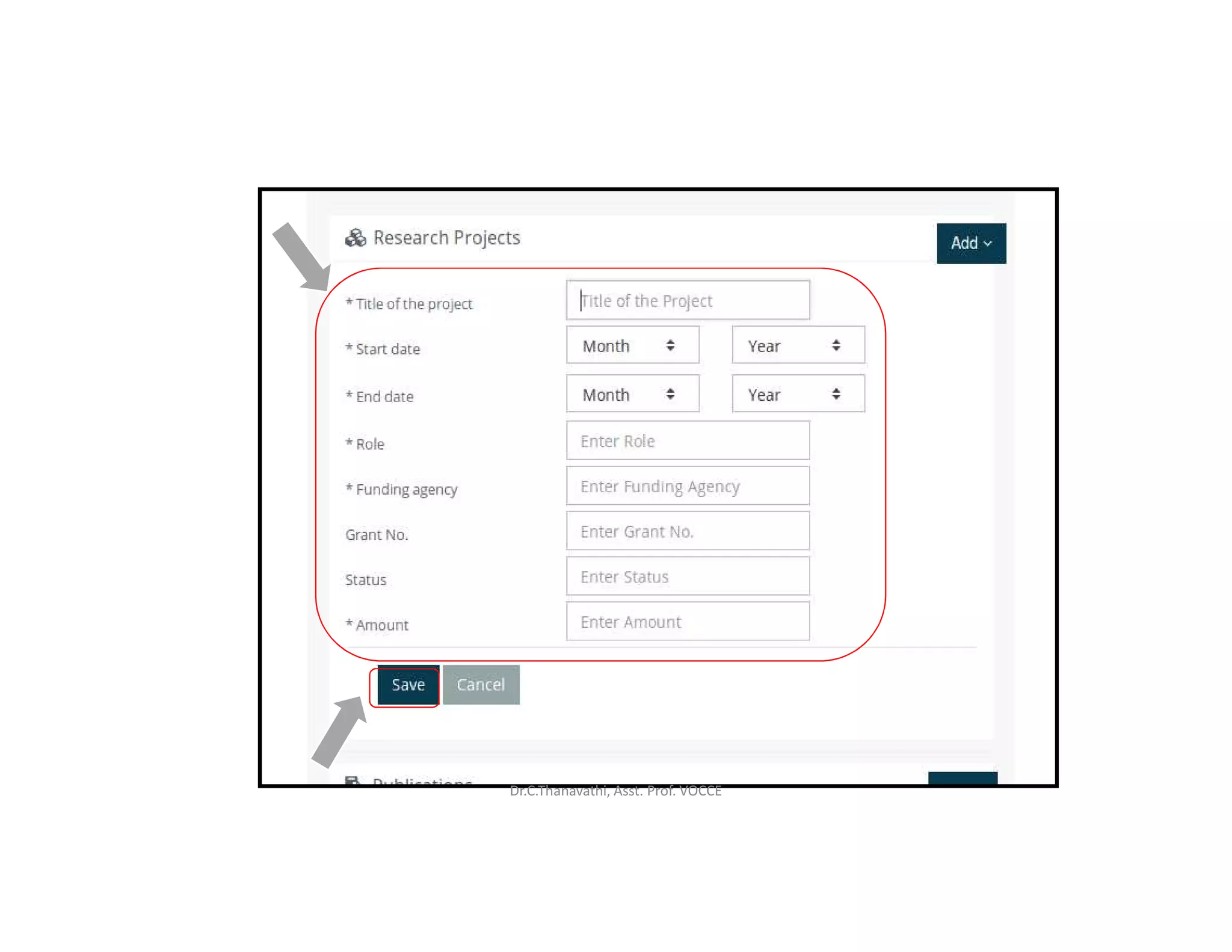 Profile Management System for Academic/Research Visibility-Vidwan | PDF
