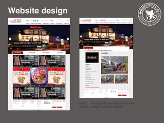Website design
Client: 	 Kluang Mall www.kluangmall.com
Project: 	Design a custom website
Site Information
Privacy
Terms  Conditions
Let’s Connect
Facebook
Instagram
Vimeo
Gallery
Our Shops
Store Guide
Promotion
About Us
Contact Us
Getting Here
Careers
Recycle
Newsletter
Follow us
Name
Email
SUBSCRIBE UNSUBSCRIBE
Kluang Mall Newsletter
Kluang Mall at night, a must see!
When you are in Kluang at night please make sure you will also pay a visit
to Kluang Mall. The amazing lighting at the mall is great. READ MORE
STORE GUIDE
Top of page
Copyright © 2013 Kluangmall.com. All Rights Reserved.
HOME EVENTS  HAPPENINGS STORE GUIDEGALLERYPROMOTIONS ABOUT US
Find a storeKluang Mall Newsletter
You are here: Home  Stores Guide  Fashion  Sports Clothing  Al-IKHSAN
AL-IKHSAN
Store Info
Location:
GL Ground Level
Nearest parking
Kingsway Entrance, Yellow Zone
Phone
Contact Number:
604-656-8173
Business Hours:
Mon - Fri 10:00am - 9:00pm
Sat 10:00am - 9:00pm
Sun 11:00am - 7:00pm
Facebook:
http://www.facebook.com/champssports
 