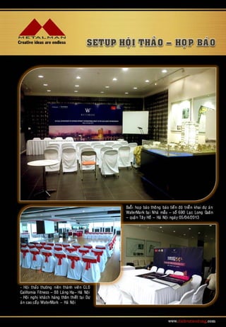 Tổ chức tiệc teabreak - buffet - finger food tận nơi