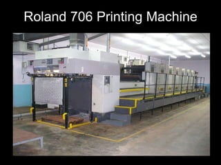 Roland 706 Printing Machine 