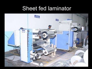 Sheet fed laminator 