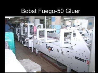 Bobst Fuego-80 Gluer Bobst Fuego-50 Gluer 