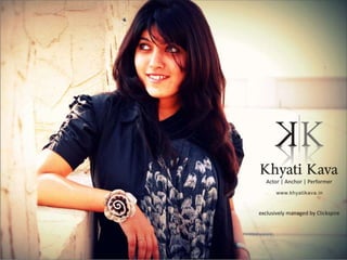 Profile of Anchor Khyati Kava (2014)