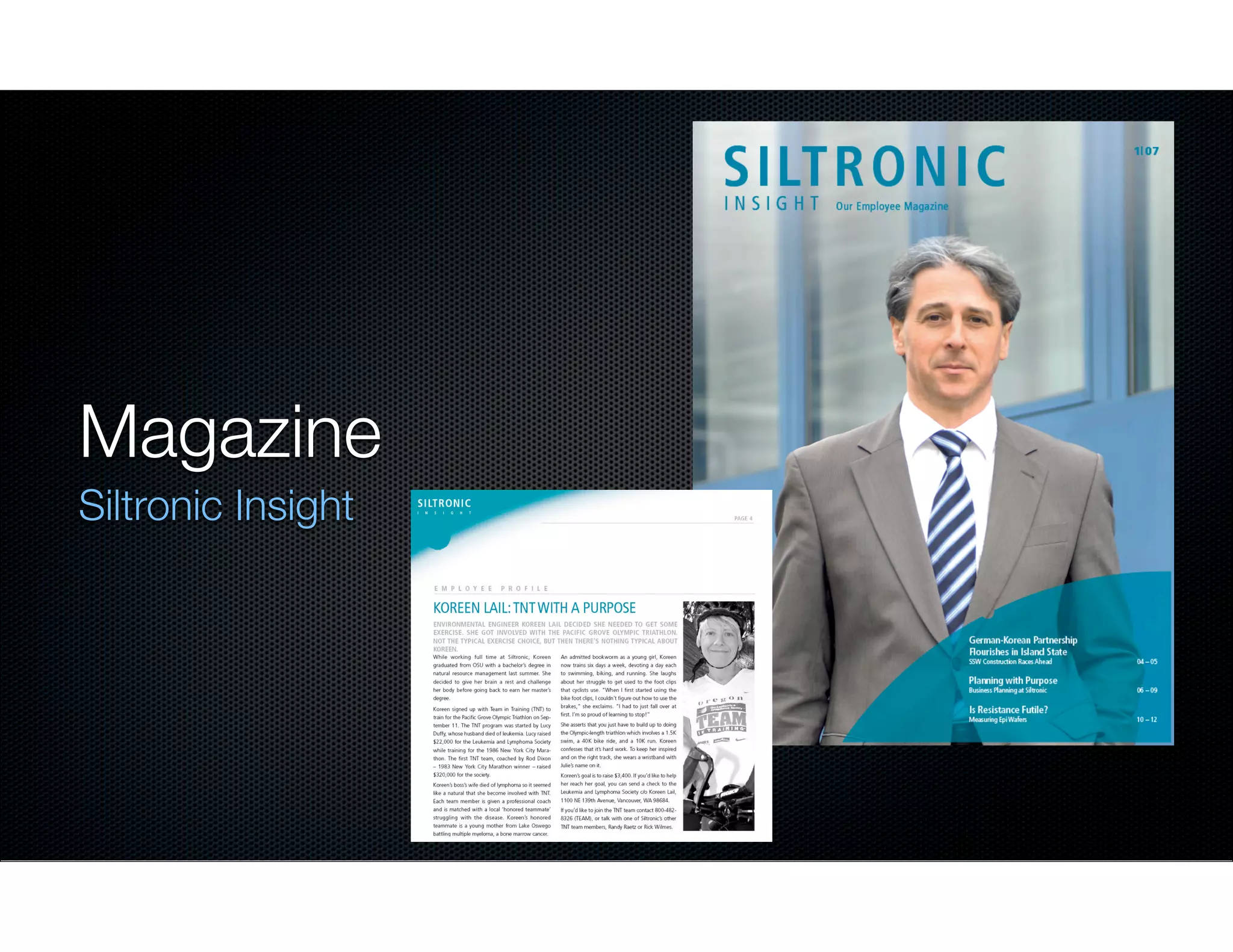 Magazine
Siltronic Insight

 