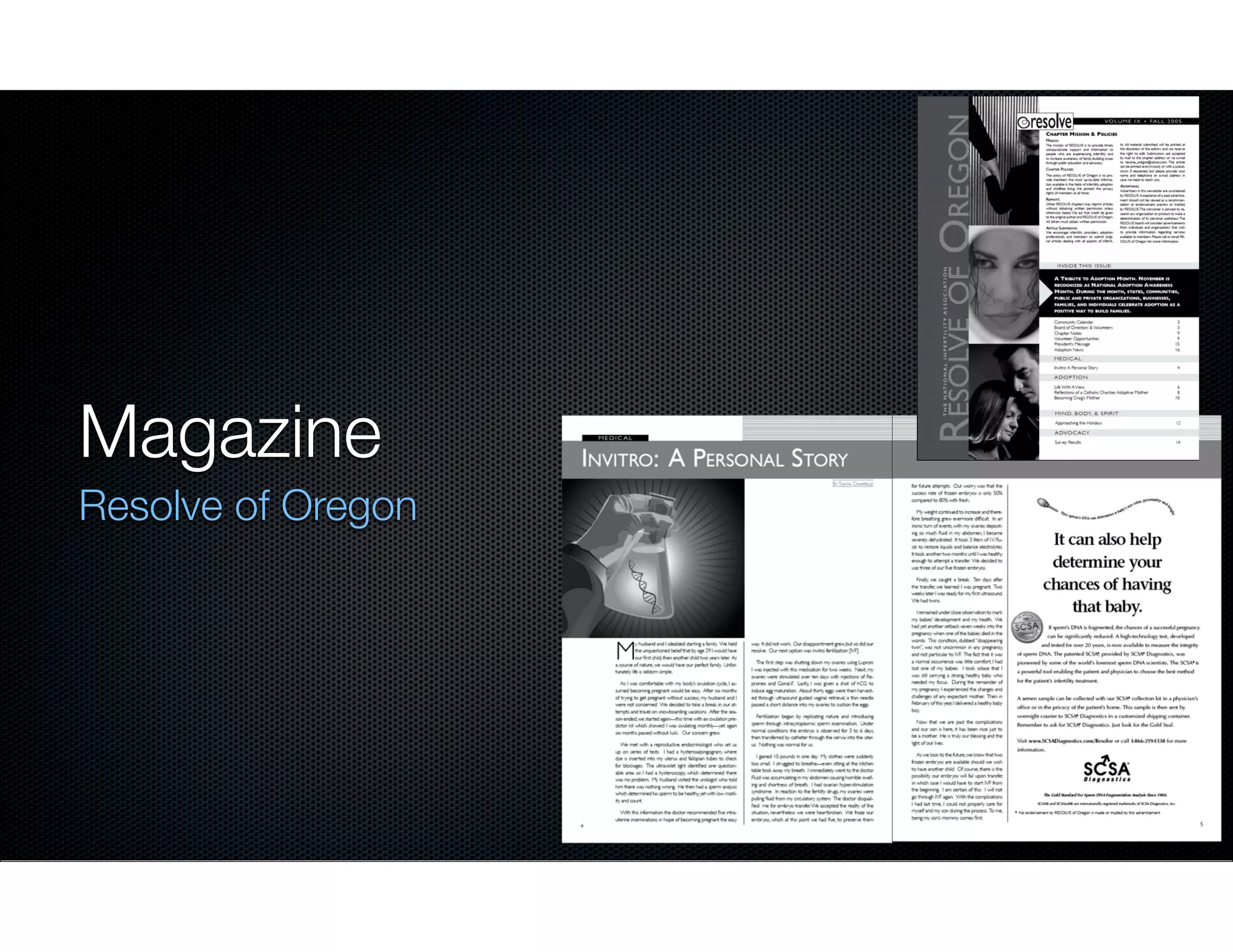 Magazine
Resolve of Oregon

 