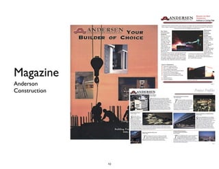 Magazine
Anderson	

Construction
10
 