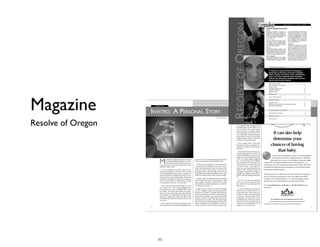 Magazine
Resolve of Oregon
11
 