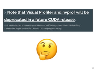 GPU profiling for computer vision applications | PDF