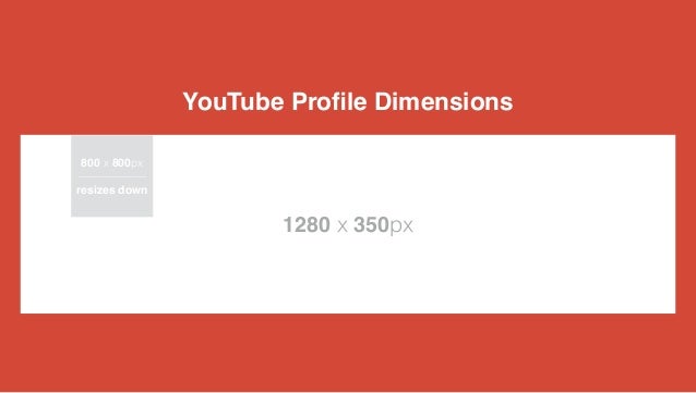 customizing your profiles 101 what is the size of a youtube profile picture