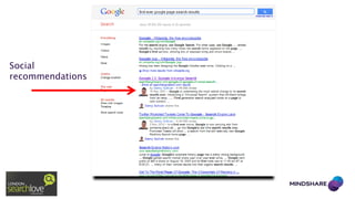 Social
recommendations

 