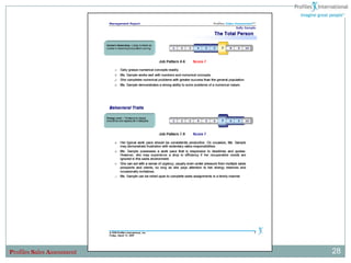 Profiles Sales Assessment   28
 