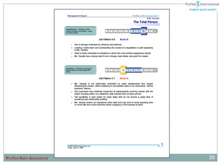 Profiles Sales Assessment   29
 