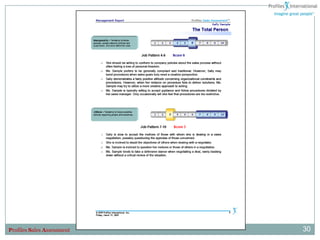 Profiles Sales Assessment   30
 