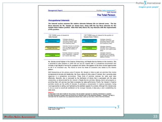 Profiles Sales Assessment   33
 