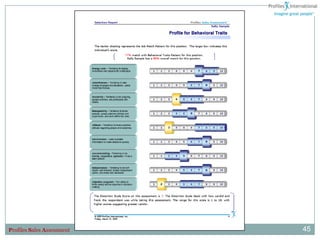 Profiles Sales Assessment   45
 