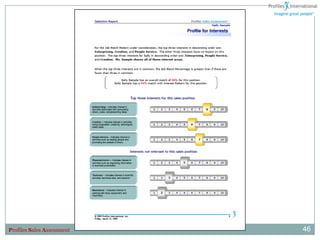 Profiles Sales Assessment   46
 