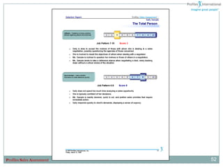 Profiles Sales Assessment   52
 
