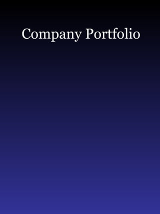 Company Portfolio   