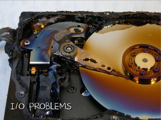 I/O PROBLEMSI/O PROBLEMS
 