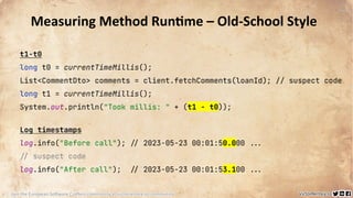 Profiling your Java Application | PPT