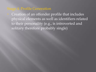 Profiling models | PPT