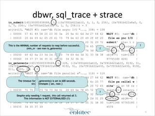 Profiling the logwriter and database writer | PDF