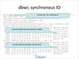 Logwriter Profiling the logwriter and database writer | PDF