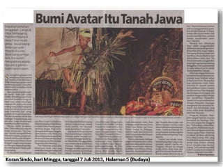 Pencari Kehidupan melalui Seni dan Budaya