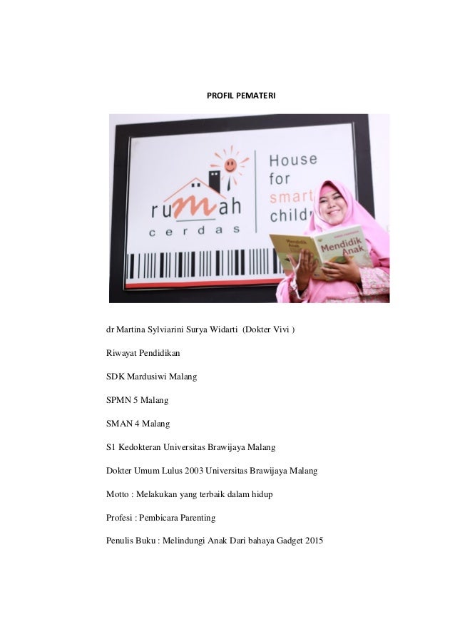 Profil pemateri dokter vivi
