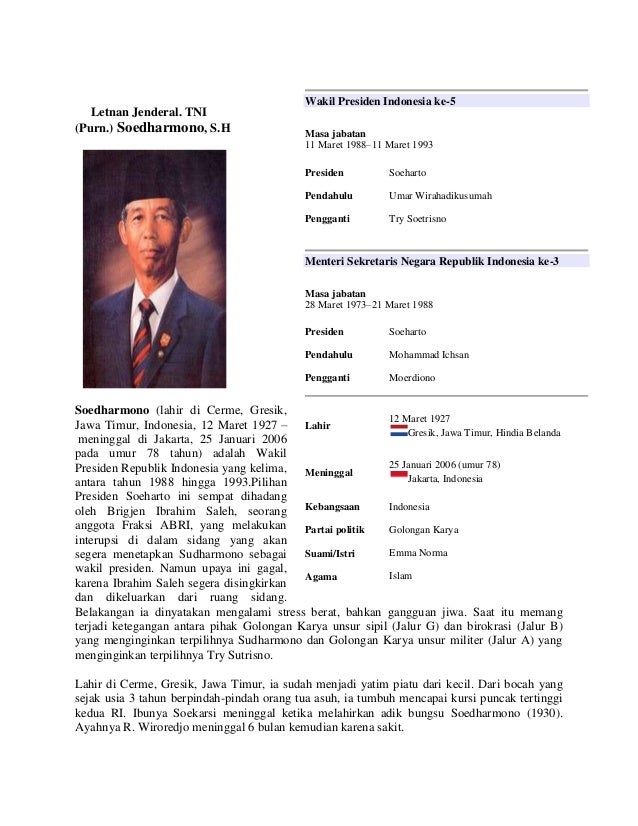 Profil Presiden Indonesia Irdan Arjulian