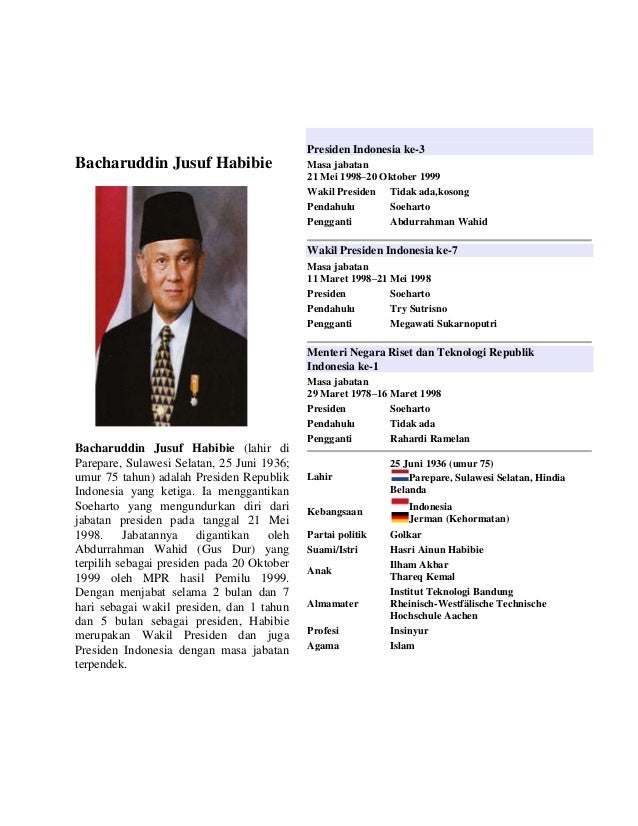 Profil Presiden Indonesia Irdan Arjulian