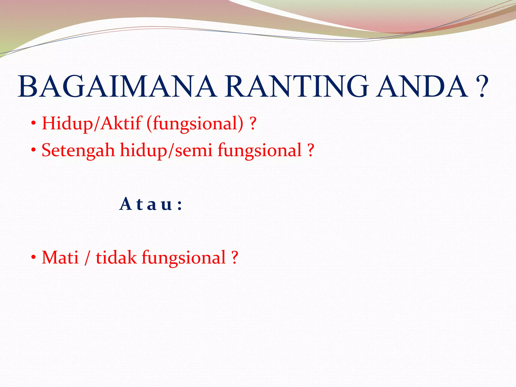 Profil ranting | PPTX