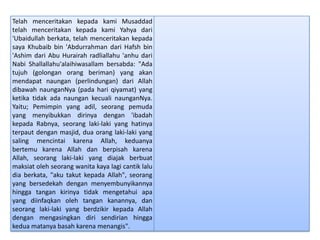 Profil  remaja islam