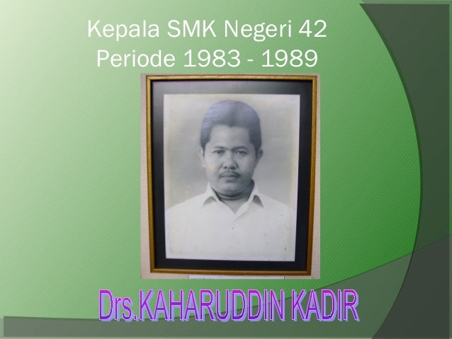 Profil SMK Negeri 42 Jakarta 2010