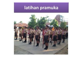 latihan pramuka
 