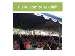 Pleno komite sekolah
 