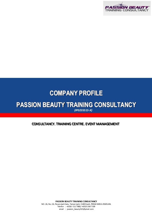 Contoh Company Profile Trading - Contoh Eko