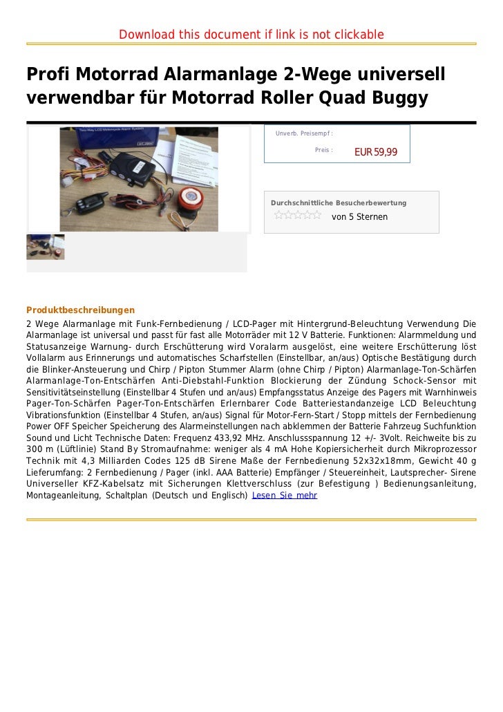 E Motor Für Motorrad profi motorrad alarmanlage 2 wege universell verwendbar E Motor Für Motorrad profi motorrad alarmanlage 2 wege universell verwendbar