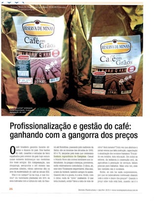 Profissionalização e gestão do café