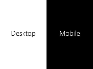 Desktop Mobile
 