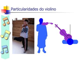 Particularidades do violino 