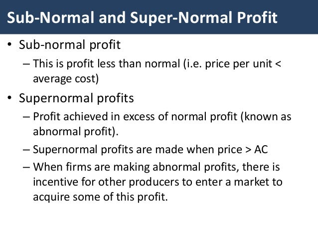 Profit profit