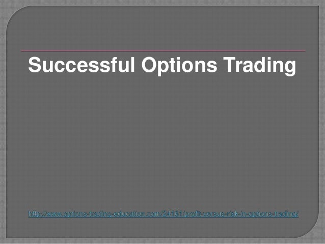 Risks with options trading