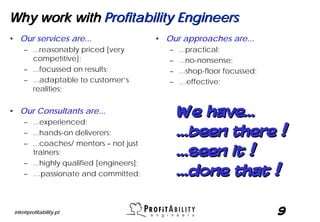 Profitability Engineers Presentation (En)